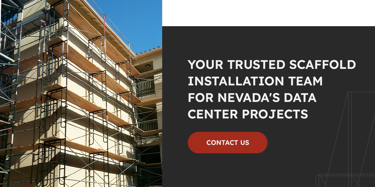 Your Trusted Scaffold Installation Team for Nevada's Data Center Projects